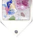 Mezuzah Case for Jewish Home Fused Glass Wedding Design