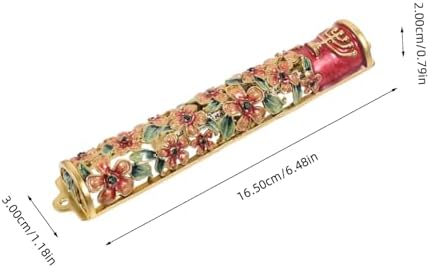 Jewish Mezuzah Scroll Decor for Door Blessing