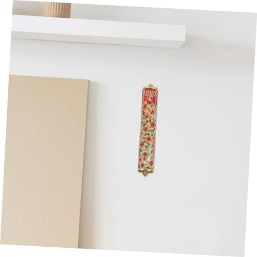 Jewish Mezuzah Scroll Decor for Door Blessing