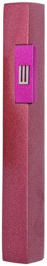 YourHolyLandStore Modern Mezuzah Case Maroon Pink