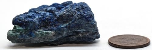 175ct Rich Blue Azurite with Green Malachite Cluster Rough Gemstone