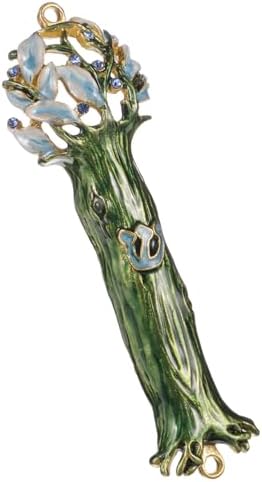 LIFKOME Retro Alloy Mezuzah Decor for Front Door