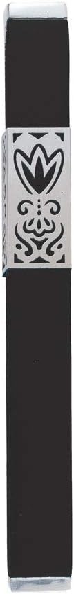 Modern Black Anodized Aluminum Mezuzah Case