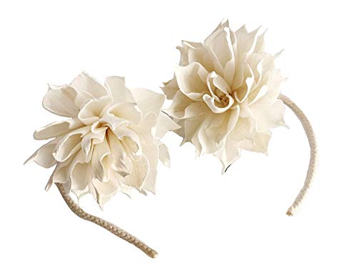 2 Dahlia 3 Inch Sola Flower Rope Diffuser