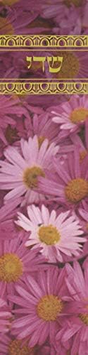 YourHolyLandStore Daisies Mezuzah Case - Handmade Judaica Art