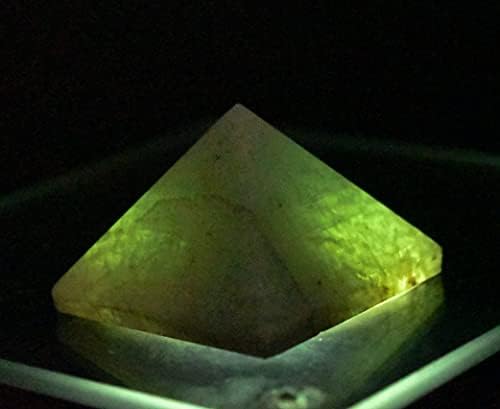 HQRP Blue Green Amazonite Pyramid Gemstone