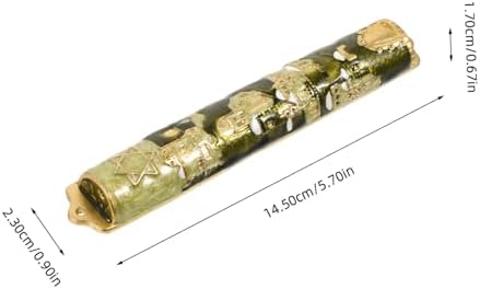Happyyami Hand Painted Mezuzah Ornament Jewish Door Decor