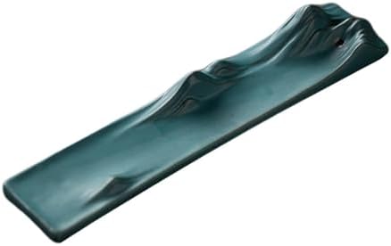 Green Ceramic Ash Tray Burner for Home Decor