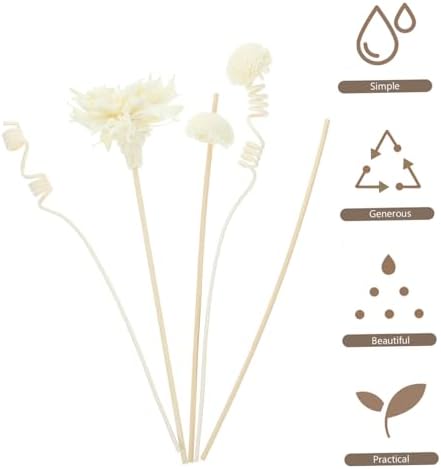Stobaza Natural Rattan Aroma Diffuser Sticks for Home Decor