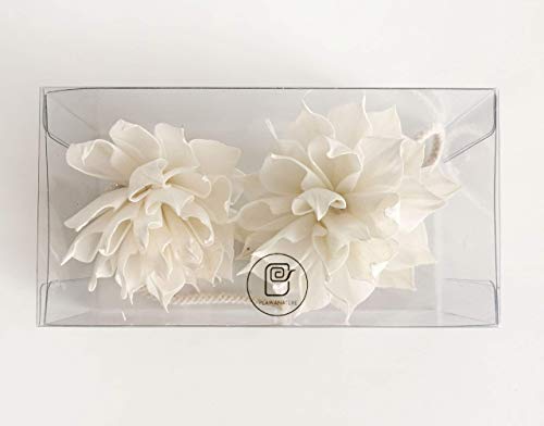 2 Dahlia 3 Inch Sola Flower Rope Diffuser