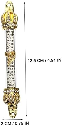 LIFKICH Door Mezuzah Jewish Metal Decorative Home Entrance Ornament