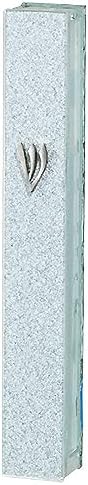 YourHolyLandStore Glitter Glass Mezuzah Case