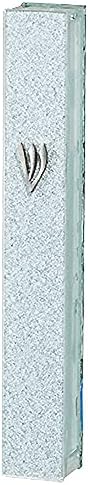YourHolyLandStore Glitter Glass Mezuzah Case