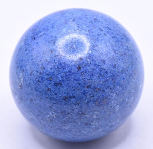 2 Inch Blue Dumortierite Sphere Polished Crystal Decor