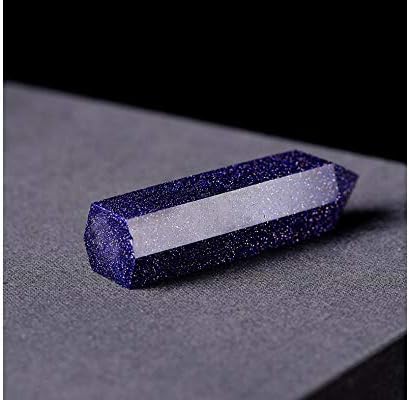 Blue Sandstone Healing Crystal Wand Pack of 2