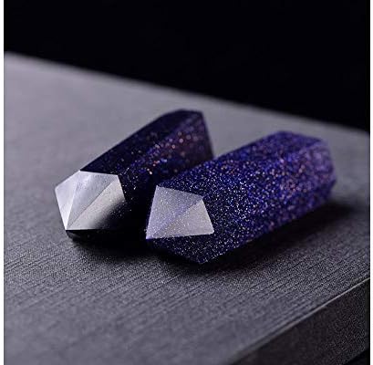 Blue Sandstone Healing Crystal Wand Pack of 2