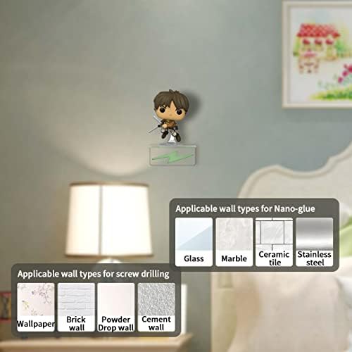 YODAR 10 Pack Floating Shelves for Funko Pop Figures