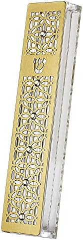 YourHolyLandStore Modern Jewish Mezuzah Case Hand Made in Israel