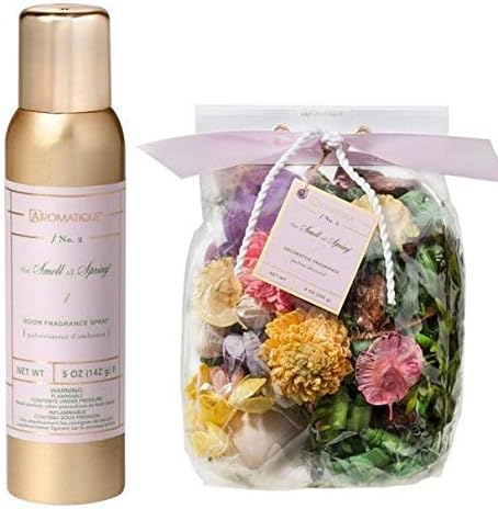 Aromatique Spring Fragrance Spray and Decorative Bundle with Gute Bag