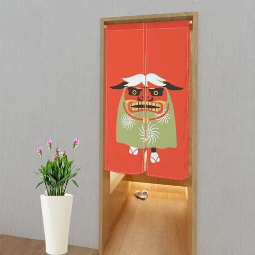 Traditional Japanese Noren Door Curtain 34x60 Inch
