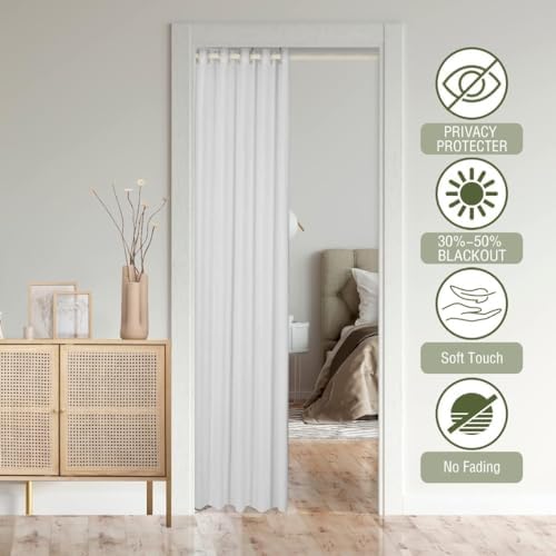 Ombre Cat Skull Door Curtain 34x80
