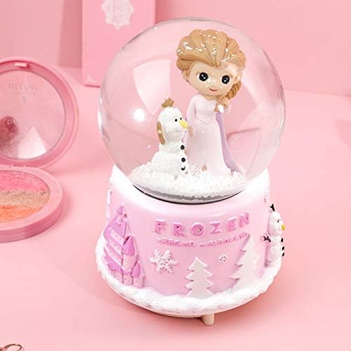 VECU Snow Globe for Kids with Music and Lights
