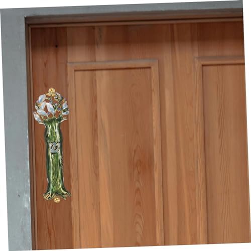 Greenadscapes Mezuzah Door Decor Metal Accent