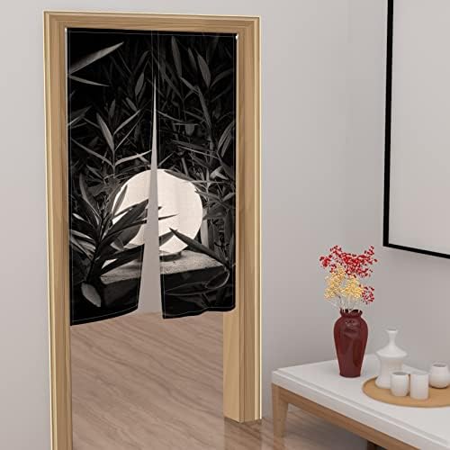 Leowefowa Japanese Noren Curtain 34x60inch Privacy Divider