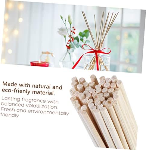 Set of 30 Natural Rattan Diffuser Sticks for Home Fragrance