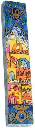 Yair Emanuel Mezuzah Scroll Case Bundle