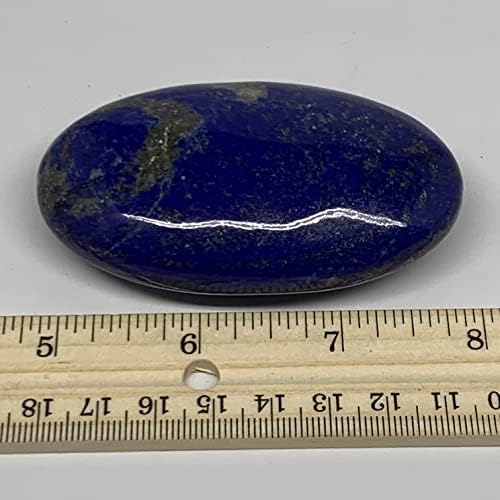 1392g Natural Blue Lapis Lazuli Palm Stone from Afghanistan