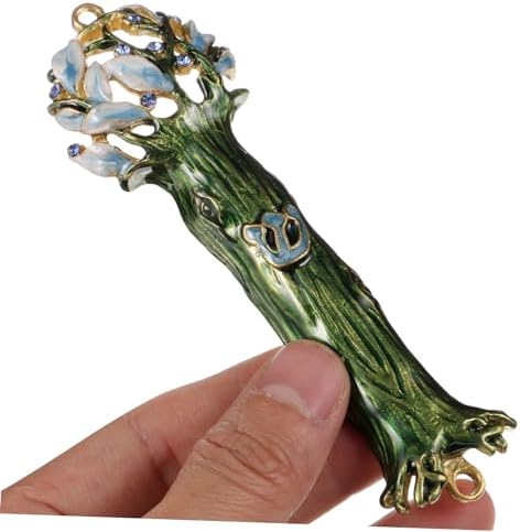 LIFKOME Retro Alloy Mezuzah Decor for Front Door