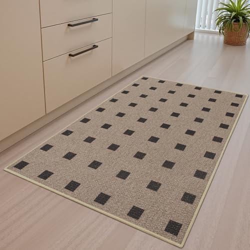 Woven 2x3 Washable Rugs for Entryway and Kitchen