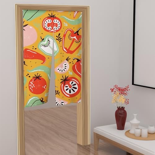 Leowefowa Japanese Noren Door Curtain 34x60 Inches