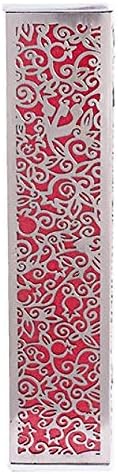 Red Pomegranate Mezuzah Case - Made in Israel