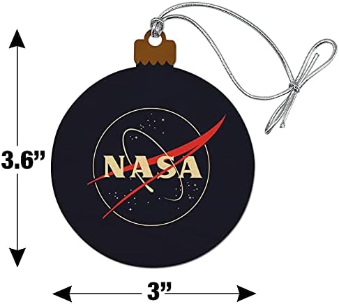 GRAPHICS MORE Classic Meatball Logo Wood Christmas Tree Holiday Ornament