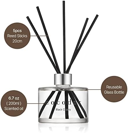 Cocodor White Jasmine Reed Diffuser Set 67oz 1 Pack