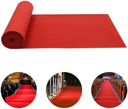 3ft x 33ft Red Carpet Runner for Events