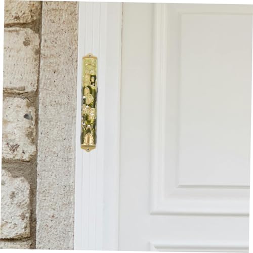 Happyyami Hand Painted Mezuzah Ornament Jewish Door Decor