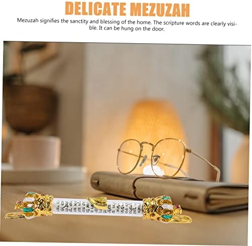 Levemolo Religious Metal Mezuzah for Home Door