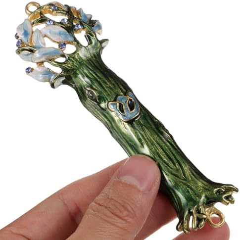 VOSAREA Retro Alloy Mezuzah Plaque Door Decor