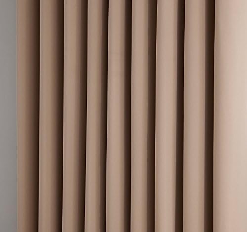 Warm Home Designs 102 X 84 Taupe Blackout Curtains Panel