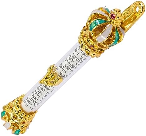 Cabilock Decorative Metal Mezuzah for Home Door
