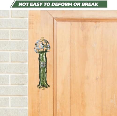 VOSAREA Retro Alloy Mezuzah Plaque Door Decor