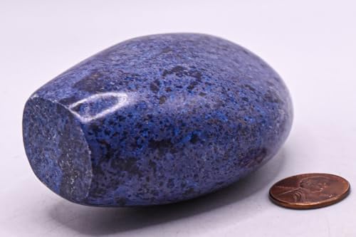 75mm Rich Deep Blue Dumortierite Freeform Crystal - Peru