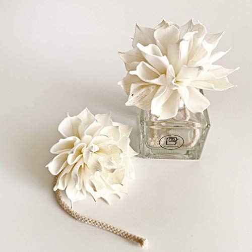 2 Dahlia 3 Inch Sola Flower Rope Diffuser