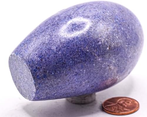 31 Inch Blue Dumortierite Polished Natural Gemstone Decor Specimen