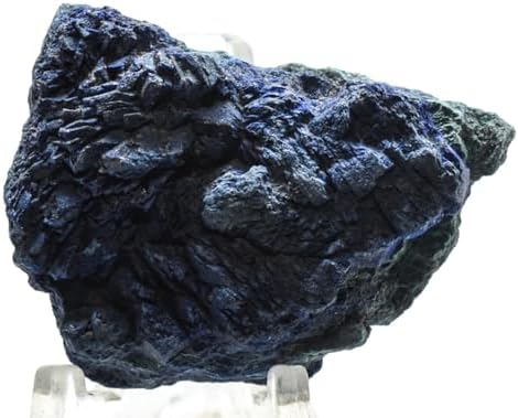 175ct Rich Blue Azurite with Green Malachite Cluster Rough Gemstone
