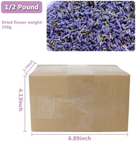 Dried Lavender Buds for Sachets Closets Candles DIY 12 Pound