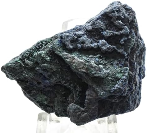 175ct Rich Blue Azurite with Green Malachite Cluster Rough Gemstone